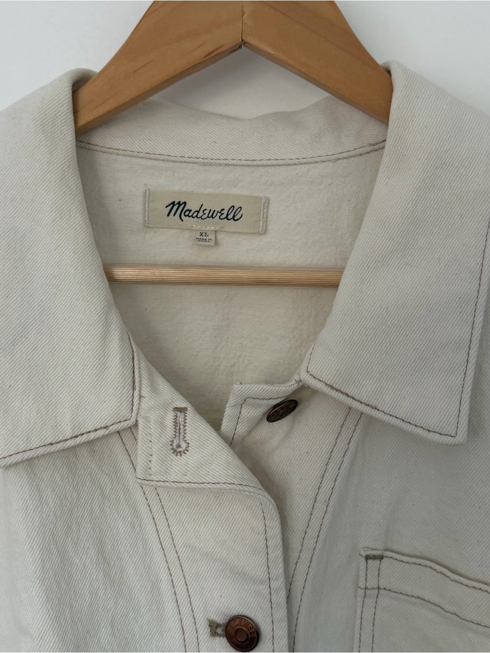 Madewell Denim Ashwood Chore Coat - Picture 5 of 6